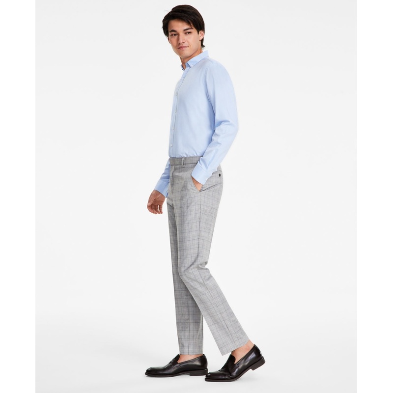 Tommy Hilfiger Mens Modern fit Dress Pants 38 / 30 Black and White Stretch