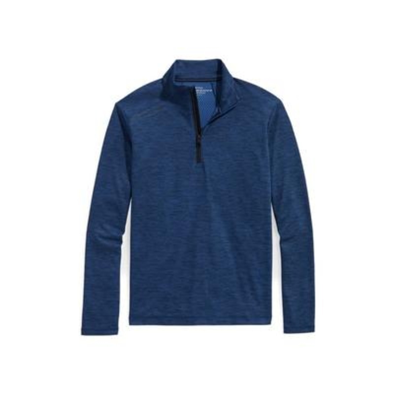 Vineyard Vines Mens  fit Quarter zip Sweatshirt Sweater Large Blue Striped