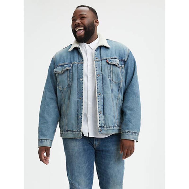 Levi's Mens Regular fit Denim Jacket Coat XXXL Yellow Solid