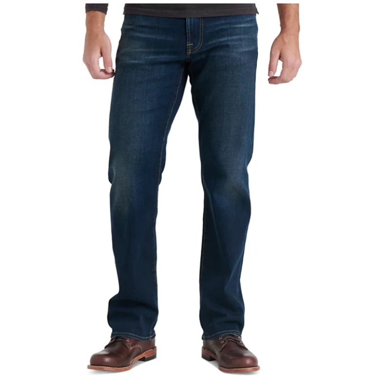 Lucky Brand 181 Mens Relaxed fit Denim Jeans 33 / 32 Green Solid Stretch