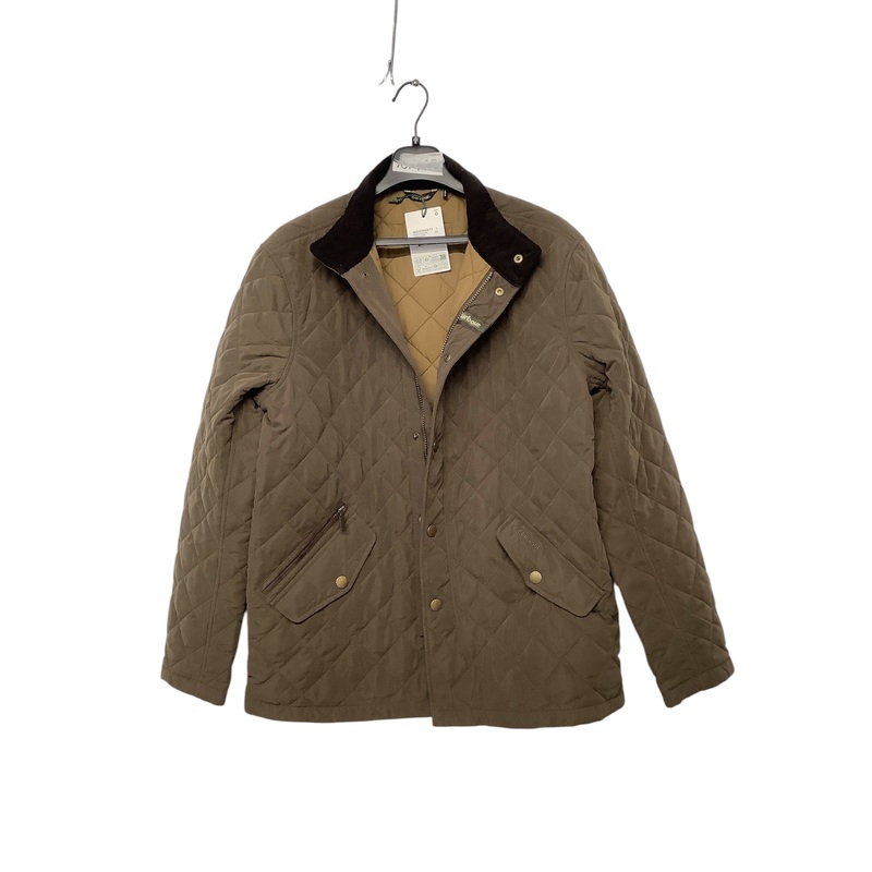 Barbour Men's Shoveler Quilted Jacket Large Brown