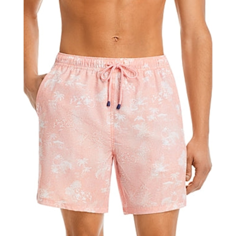 Peter Millar Mens Regular fit Trunks Swimwear XXL / 7 Pink