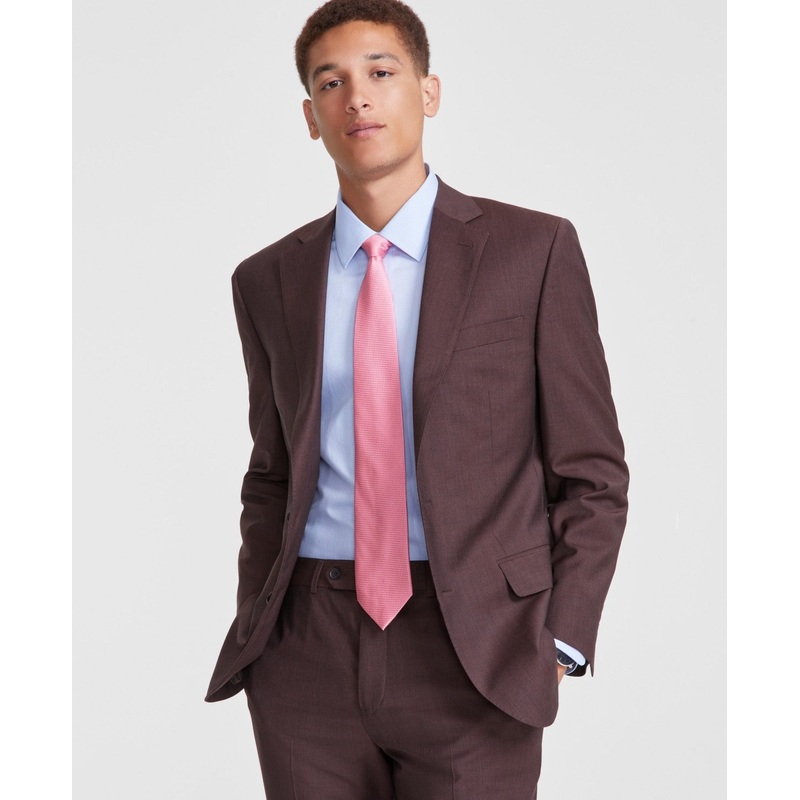 Brooks Brothers Mens Classic fit Suit Jacket Blazer 40 R brown Solid