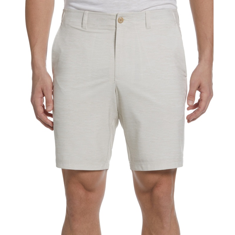 Cubavera Mens Classic fit Casual Shorts 38 Beige Stretch