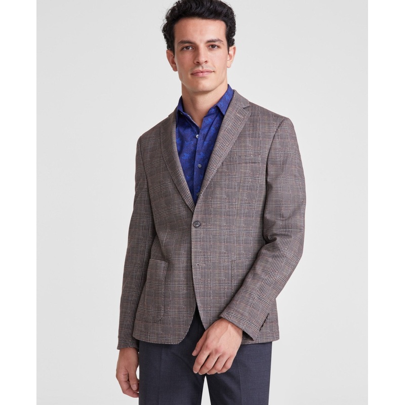 Bar Iii Mens Slim fit Sport Coat Blazer 42 R Brown