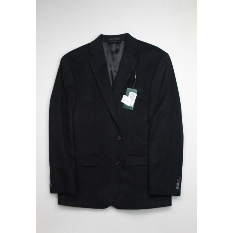 Lauren Ralph Lauren Luxury Wool/Cashmere-Blend Classic-Fit Sport Coat 40L Black