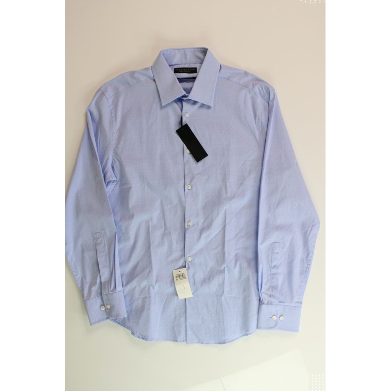 The Men's Store at Bloomingdale's Slim Fit Dotted Stretch Dress Shirt 15.5 32-33