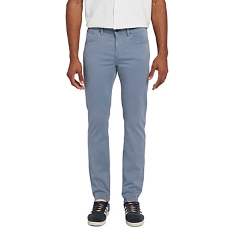 7 For All Mankind Mens Slim fit Casual Pants 32  Blue Solid