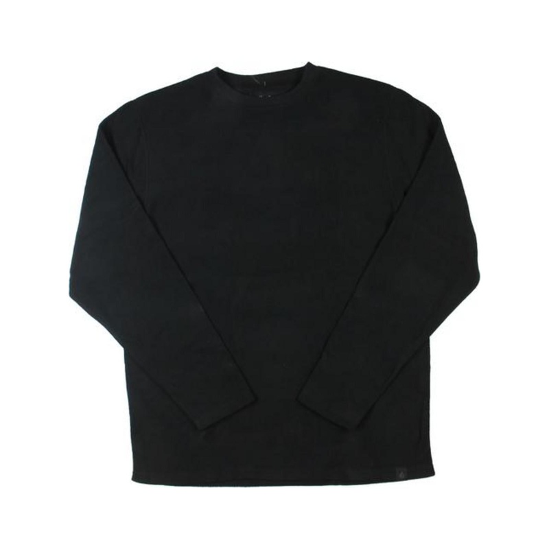 Heat Holders Mens Thermal Crewneck Underwear Shirt XXL Black