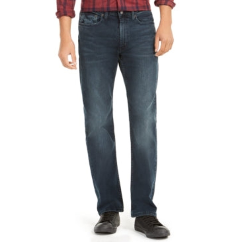 Levi's 514 Mens Straight fit Jeans 38 / 32 Blue Solid