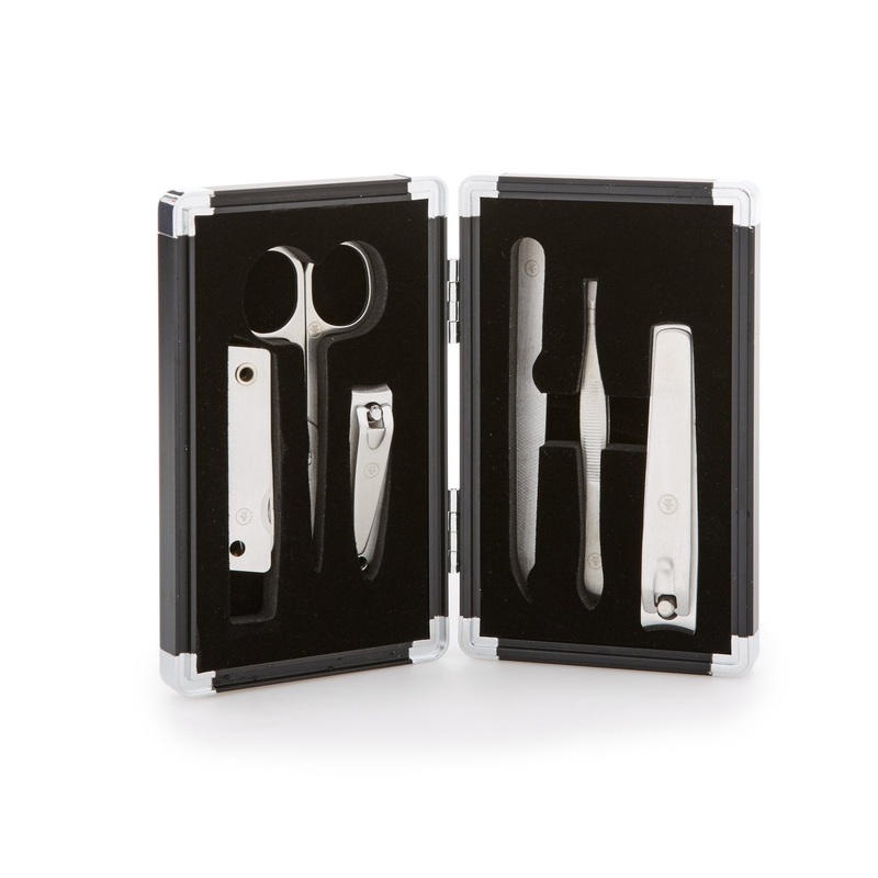 Original Penguin Mens 6 Piece Manicure Set One Size Black