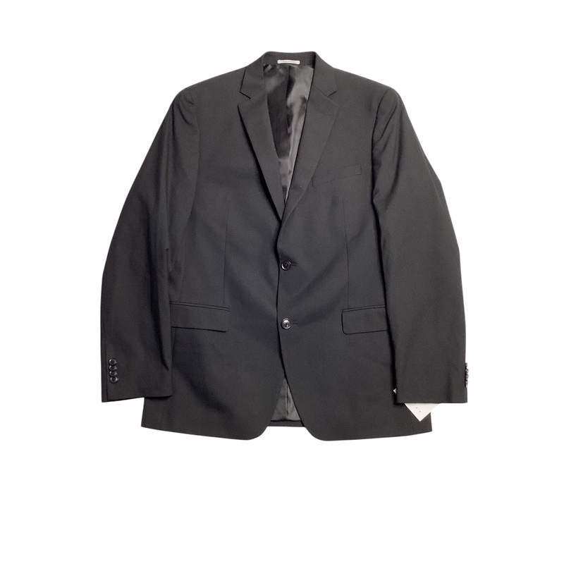 Alfani Mens Slim fit Suit Jacket Blazer 38 S Black Solid Stretch