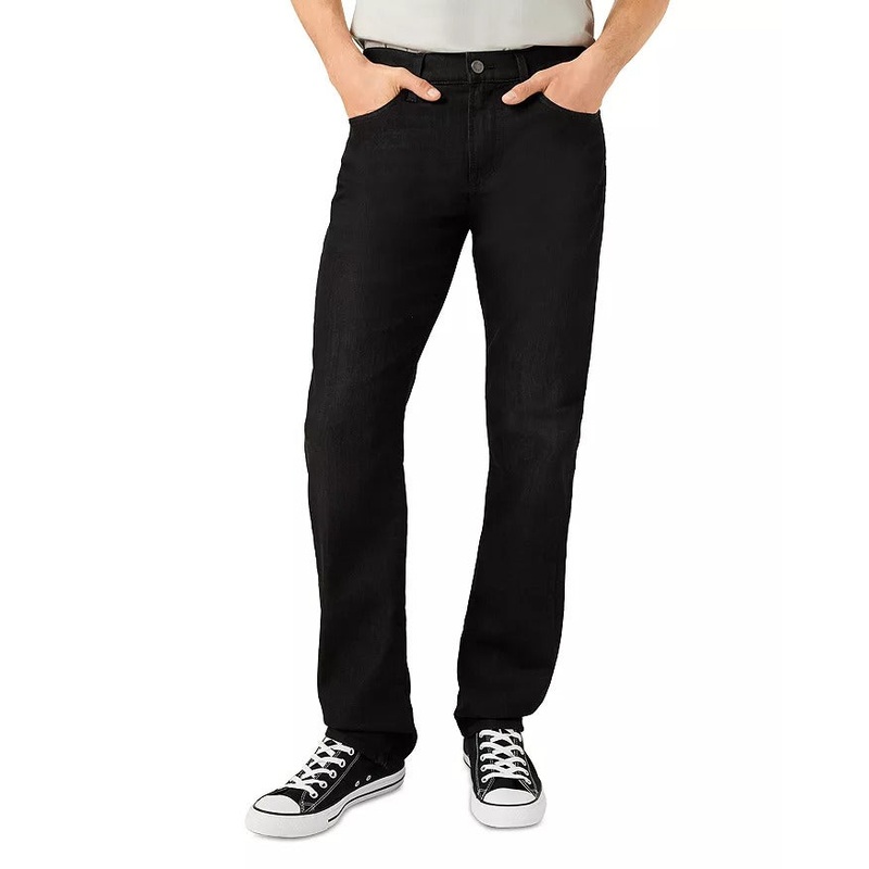 7 For All Mankind Slimmy Squiggle Slim Fit Jeans in Code 66 Size 36 Black