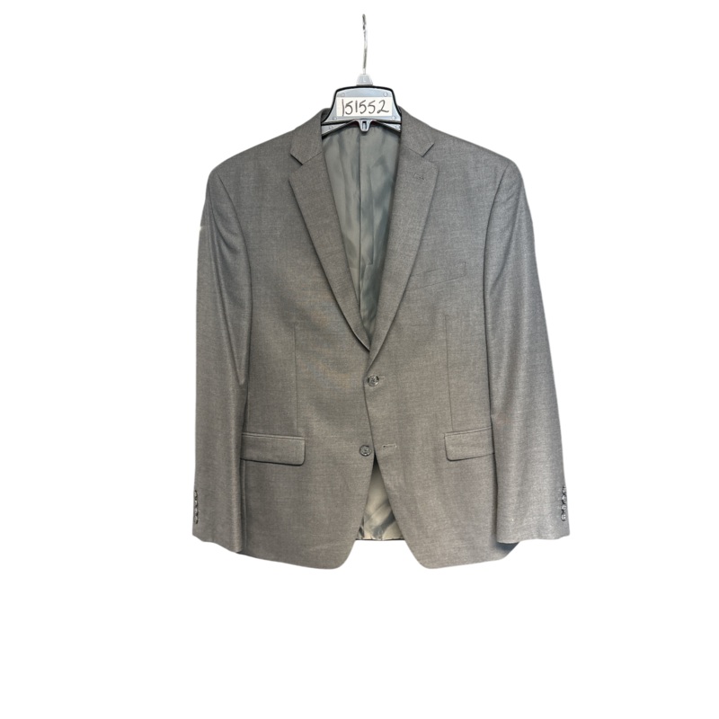 Alfani Menss Slim fit Sport Coat Blazer 40 R Grey Stretch