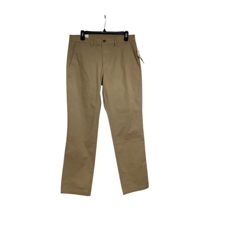B by Brooks Brothers Mens Classic fit Chinos Pants 32 / 30 Beige Solid Stretch