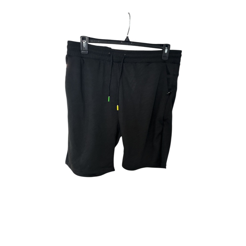 Blu rock Mens Regular fit Cargo Shorts XL Black Solid