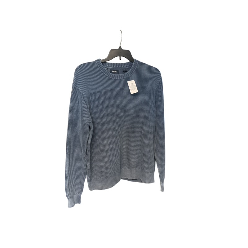 Buffalo David Bitton Mens Regular fit Crew Neck Crewneck Sweater XL Blue