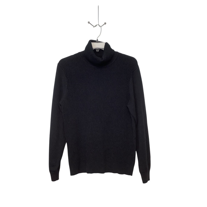 Club Room Mens Regular Fit Turtleneck Sweater Large Black Solid