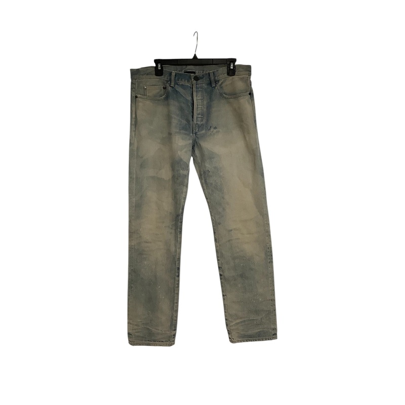 John Elliott Mens Japanese Denim Blue Jeans Size 34 x 30