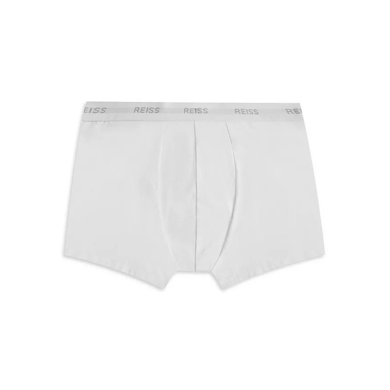 REISS Heller Boxer Shorts Briefs Pack of 3 White Large