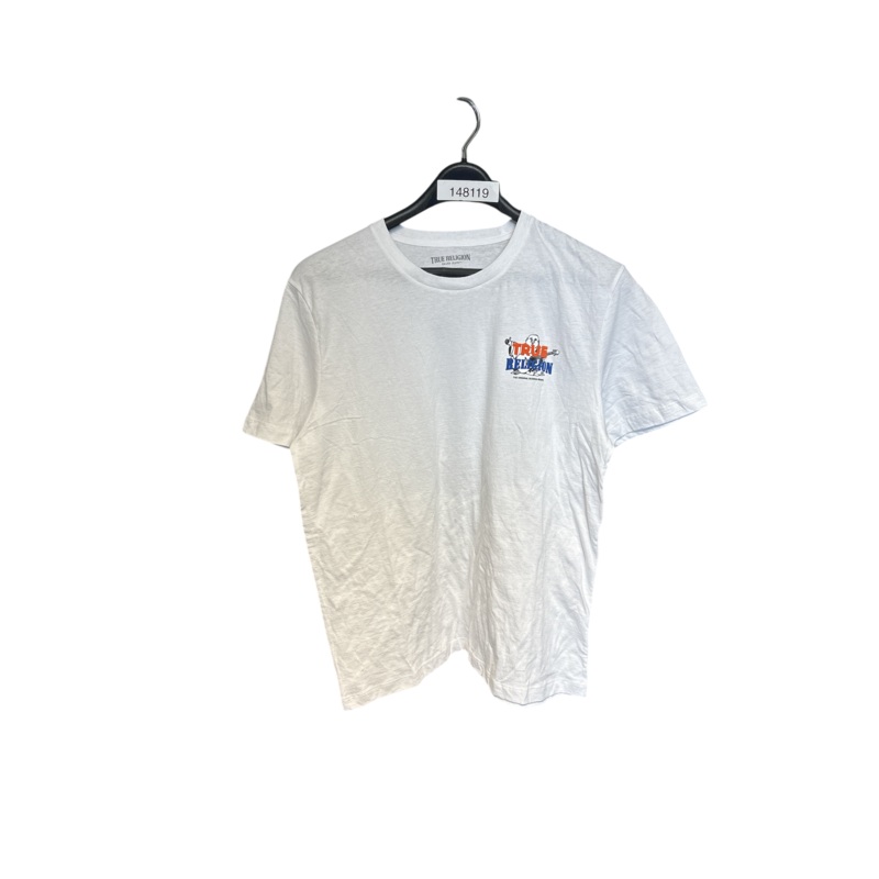 True Religion Mens Regular fit Short Sleeve T-Shirt XL Optic White