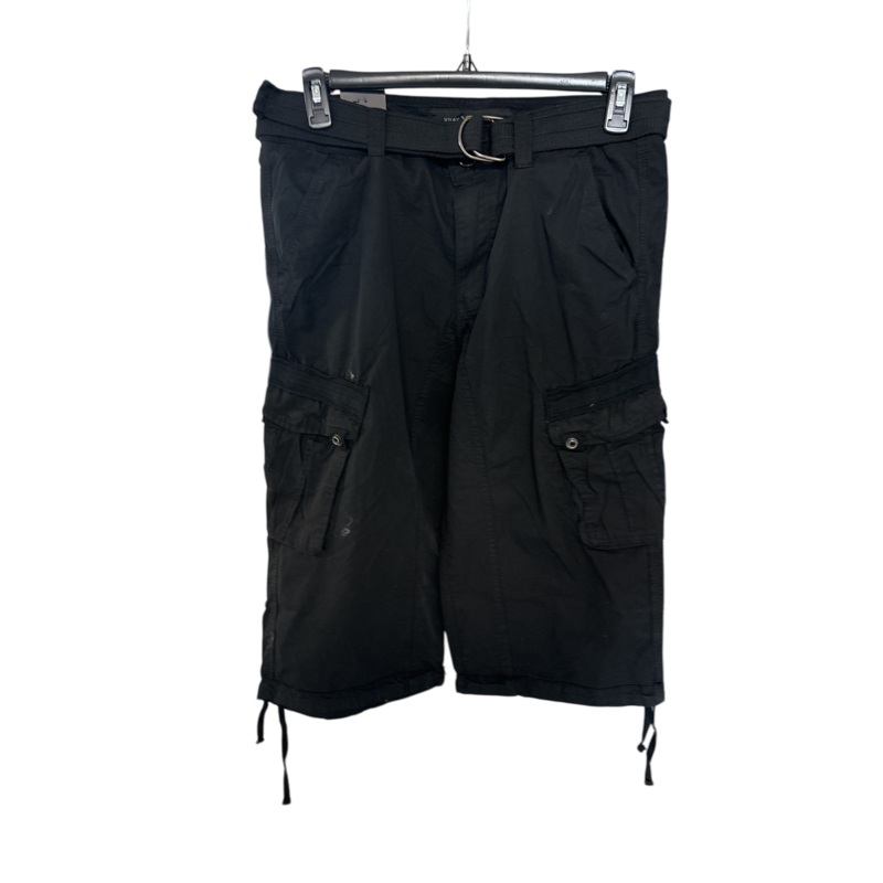 XRAY Jeans Mens Regular fit Cargo Shorts 34 Black