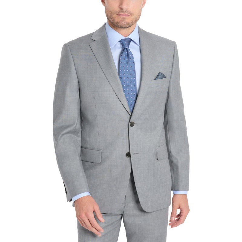 Lauren Ralph Lauren Mens Slim fit Suit Jacket Blazer 40 R Grey