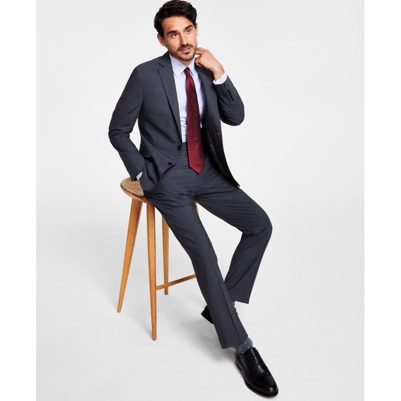 Brooks Brothers Mens Classic fit Suit Jacket Blazer 40 R Grey