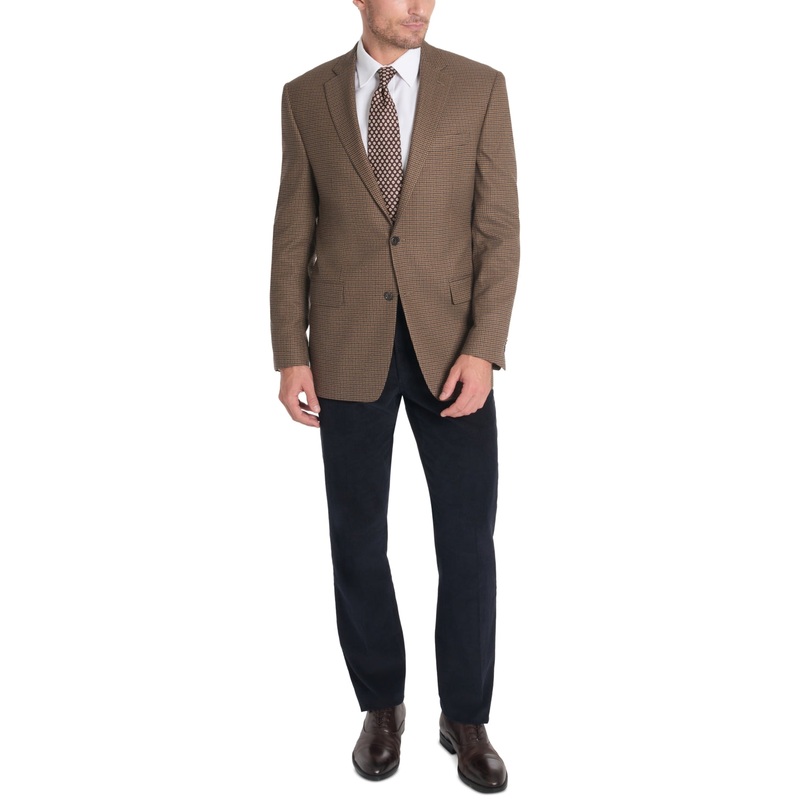 Lauren Ralph Lauren Mens Classic fit Sport Coat Blazer 38 R Brown