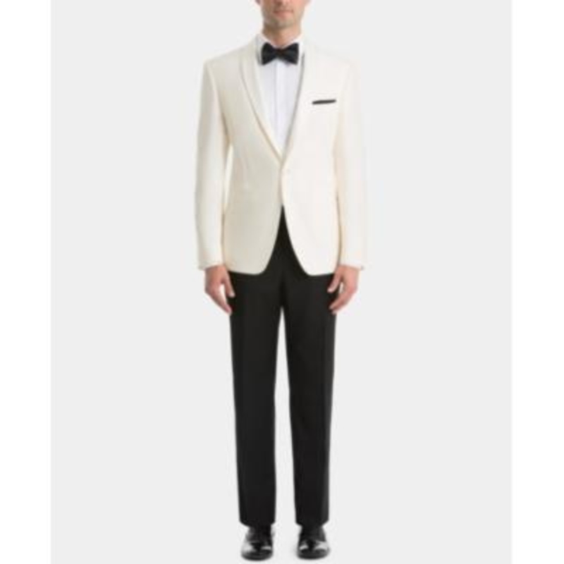 Lauren Ralph Lauren Mens Classic fit Sport Coat Blazer 48 R White Solid
