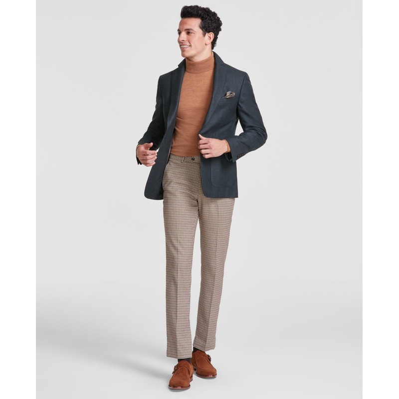 Tallia Mens Slim fit Sport Coat Blazer 35 R Green