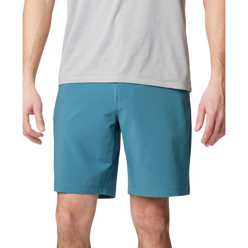 Columbia Men Regular fit Casual Shorts 40 / 9 Blue Solid Stretch