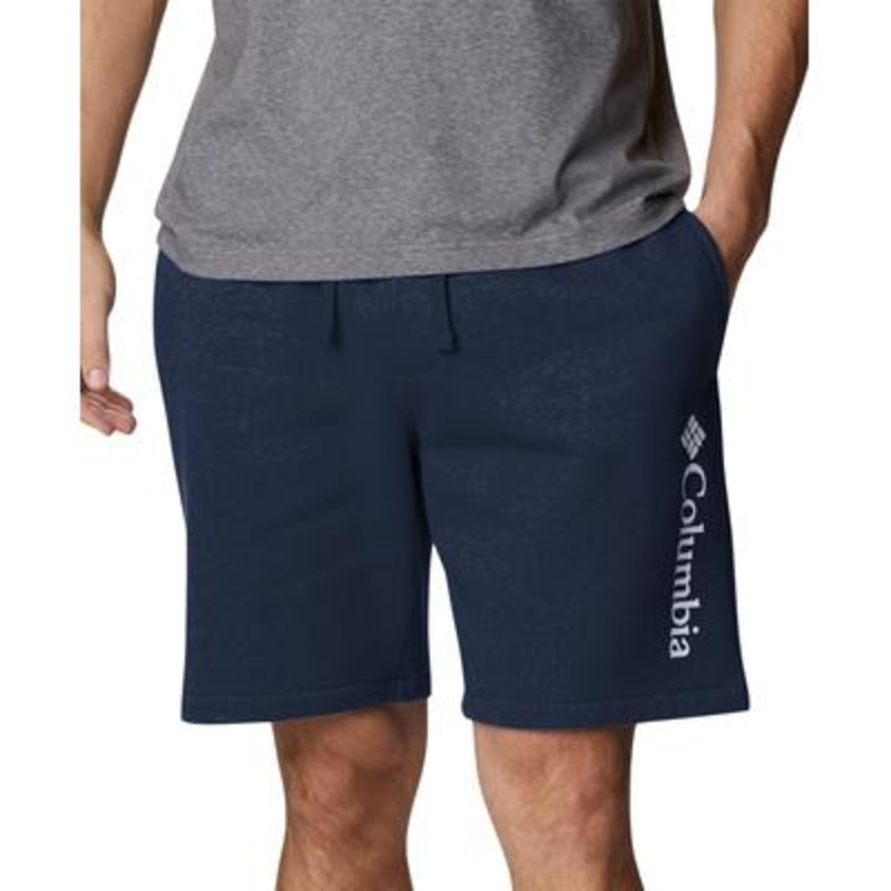 Columbia Men Relaxed fit Sweat Shorts Fleece Shorts Large / 8 Blue Solid