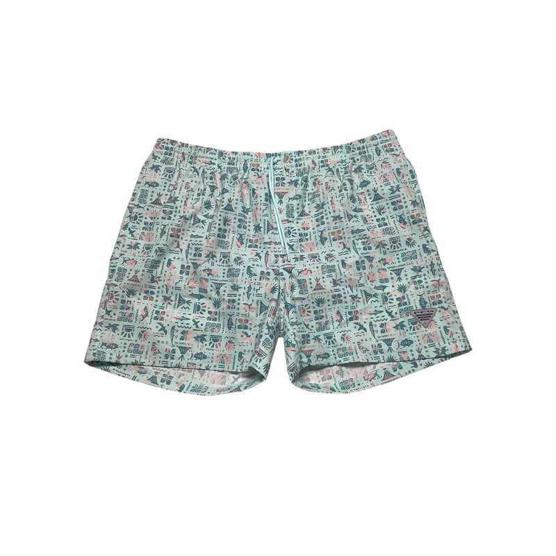 Columbia Mens Regular fit Swim Trunks Swimwear XL Green