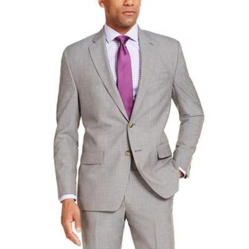 Lauren Ralph Lauren Men's Classic-Fit UltraFlex Stretch Suit Jacket 44L Sage