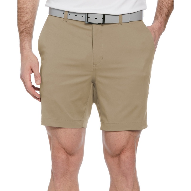 PGA TOUR Apparel Men Regular fit Golf Shorts 40 / 6 Beige Solid