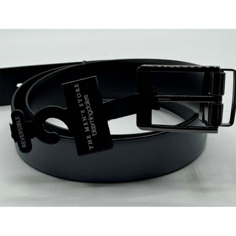 The Mens Store at Bloomingdale's Men's Grey / Black 36 Reversible Leather Belt