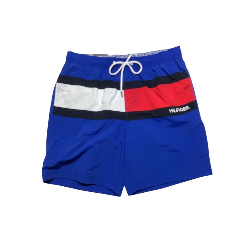 Tommy Hilfiger Mens Regular fit Swim Trunks Swimwear Medium Blue