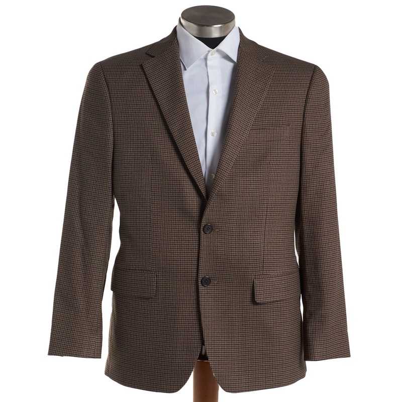 Lauren Ralph Lauren Mens Classic fit Sport Coat Blazer 48 R Brown