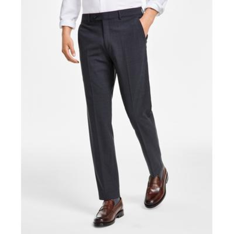 Bar Iii Mens Slim fit Dress Pants 30 / 29 Charcoal Grey Solid