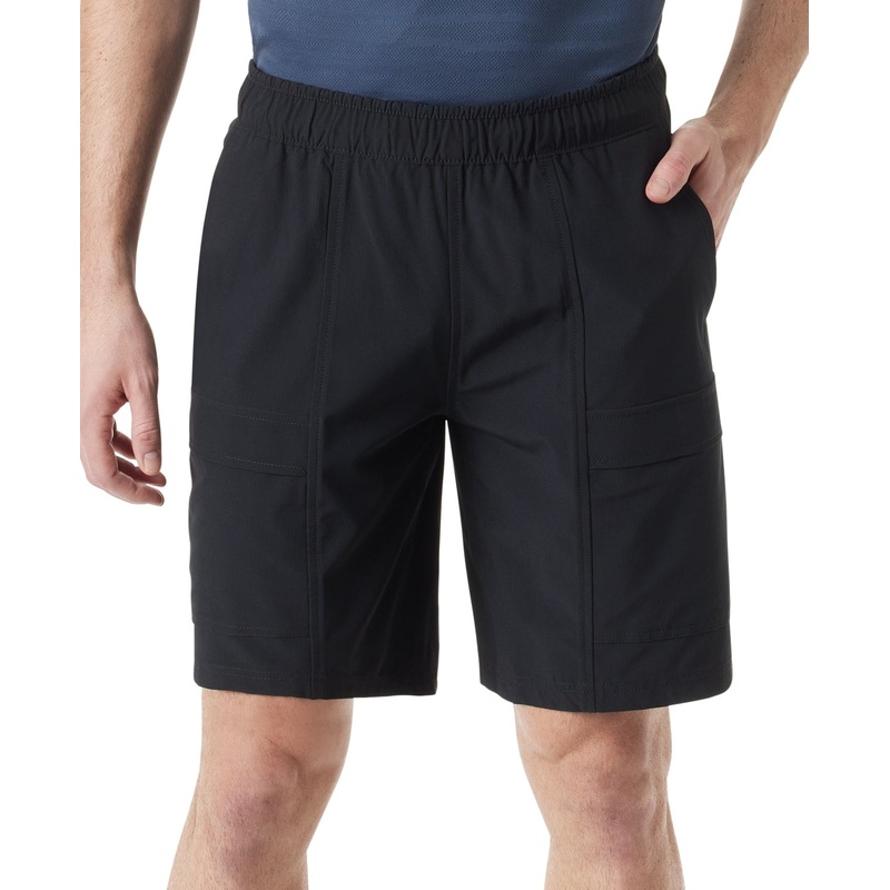 Bass Outdoor Mens Casual Shorts Black Solid Large