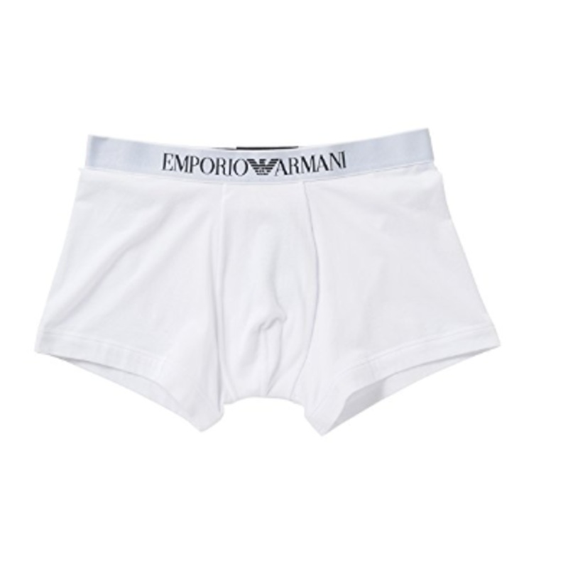 Emporio Armani Mens Boxer Briefs Underwear XL White