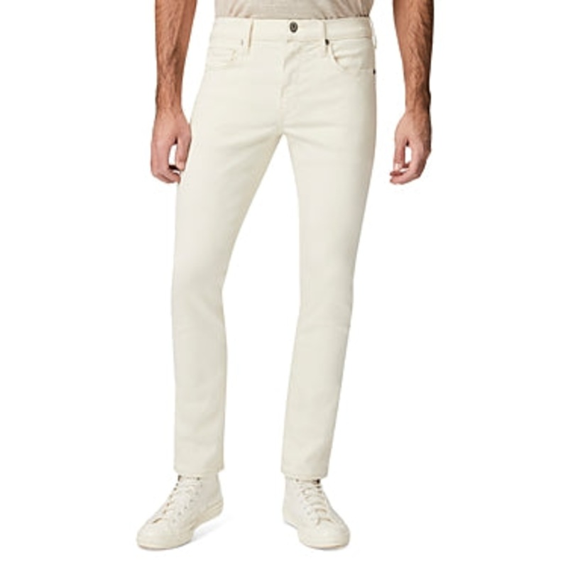 Paige Mens Slim fit Denim Jeans 34 / 33 Beige Solid