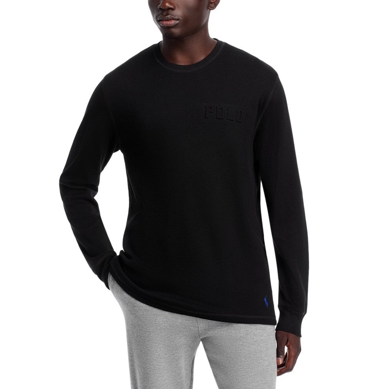 Polo Ralph Lauren Mens Regular fit T-Shirt Pajamas Medium Black
