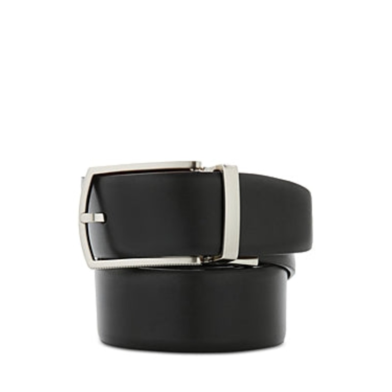The Men's Store At Private Label Mens Regular fit Belt 38 Black Reversible