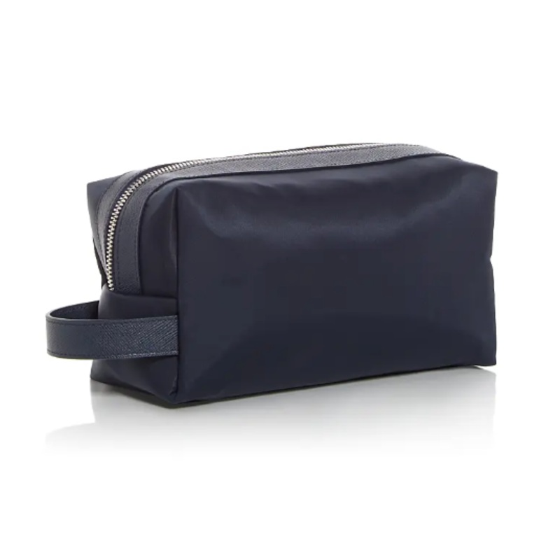 The Men's Store At Private Label Mens Toiletry Bag One Size Dark Navy Blue