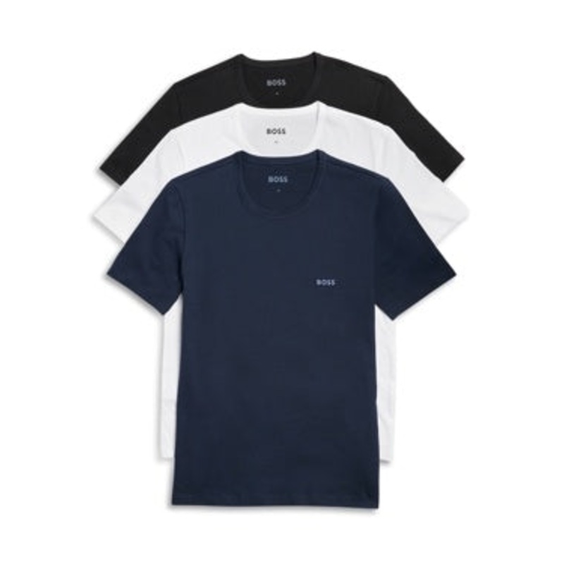 Hugo Boss Mens 3 Pack T-Shirt Underwear Medium Multicolor