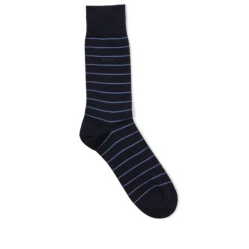 Hugo Boss Mens Crew Socks One Size Blue