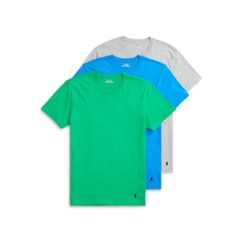 Polo Ralph Lauren Mens 3 Pack Classic fit Crew Underwear XL Green Solid