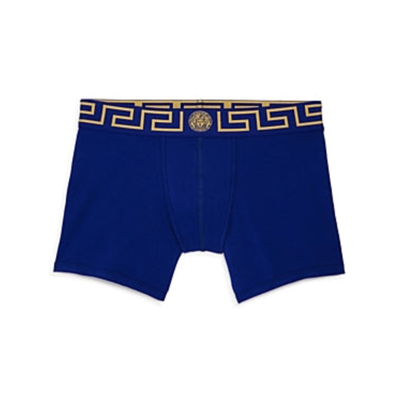 Versace Mens Boxer Briefs Underwear XL Blue